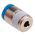 Festo QS Series Straight Threaded Adaptor, R 1/8 Male to Push In 4 mm, Threaded-to-Tube Connection Style, 153316