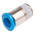 Festo QS Series Straight Threaded Adaptor, R 1/8 Male to Push In 6 mm, Threaded-to-Tube Connection Style, 153318
