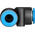 Festo QSL Series Elbow Tube-toTube Adaptor, Push In 8 mm to Push In 8 mm, Tube-to-Tube Connection Style, 153072