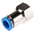 Festo QS Series Straight Threaded Adaptor, G 3/8 Female to Push In 10 mm, Threaded-to-Tube Connection Style, 153029