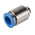Festo QS Series Straight Threaded Adaptor, G 1/8 Male to Push In 10 mm, Threaded-to-Tube Connection Style, 132999