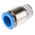 Festo QS Series Straight Threaded Adaptor, R 3/8 Male to Push In 12 mm, Threaded-to-Tube Connection Style, 153020