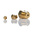 Norgren ENOTS Series Straight Threaded Adaptor, G 3/8 Male to Push In 6 mm, Threaded-to-Tube Connection Style