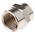 Legris LF3000 Series Straight Threaded Adaptor, G 3/8 Female to G 1/2 Female, Threaded Connection Style