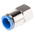 Festo QS Series Straight Threaded Adaptor, G 1/2 Female to Push In 16 mm, Threaded-to-Tube Connection Style, 190654