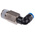 Festo QS Series Elbow Threaded Adaptor, R 3/8 Male to Push In 6 mm, Threaded-to-Tube Connection Style, 190663