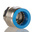 Festo QS Series Straight Threaded Adaptor, G 3/4 Male to For tubing outside diameter 22 mm, Threaded-to-Tube Connection