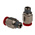 Norgren PNEUFIT Series Straight Fitting, Push In 8 mm to R 1/8, Threaded-to-Tube Connection Style