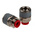 Norgren PNEUFIT Series Straight Fitting, Push In 8 mm to R 1/2, Threaded-to-Tube Connection Style