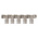 Norgren 16 Series Tee Threaded Adaptor, G 1/8 Female to G 1/8 Female, Threaded Connection Style, 16062
