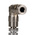 Norgren PNEUFIT 10 Series Straight Fitting, Push In 4 mm to Push In 4 mm, Tube-to-Tube Connection Style, 10040