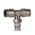 Norgren PNEUFIT 10 Series Straight Threaded Adaptor, R 1/8 Male to Push In 6 mm, Threaded-to-Tube Connection Style,