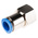 Festo QS Series Straight Threaded Adaptor, G 1/2 Female to Push In 12 mm, Threaded-to-Tube Connection Style, 190653