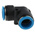Festo QSL Series Elbow Tube-toTube Adaptor, Push In 16 mm to Push In 16 mm, Tube-to-Tube Connection Style, 153075