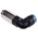 Festo QS Series Elbow Threaded Adaptor, G 1/4 Male to Push In 10 mm, Threaded-to-Tube Connection Style, 186133