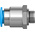 Festo Straight Threaded Adaptor, G 1/4 Male to Push In 12 mm, Threaded-to-Tube Connection Style, 132042