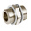 Norgren 16 Series Nipple Adaptor, G 1/8 Male to G 1/8 Male, Threaded Connection Style, 16020