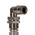 Norgren PNEUFIT 10 Series Straight Threaded Adaptor, Push In 8 mm to Push In 8 mm, Threaded-to-Tube Connection Style,