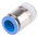 Festo QS Series Straight Threaded Adaptor, R 1/2 Male to Push In 12 mm, Threaded-to-Tube Connection Style, 153021