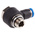 Festo QS Series Elbow Threaded Adaptor, G 1/8 Male to Push In 4 mm, Threaded-to-Tube Connection Style, 186137