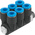 Festo QSLV6-1/8-6 Series Threaded-to-Tube, R 1/8 Male, Threaded-to-Tube Connection Style
