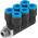 Festo QSLV6-1/8-6 Series Threaded-to-Tube, R 1/8 Male, Threaded-to-Tube Connection Style