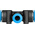 Festo QST-10-8-50 Series Tee Tube-to-Tube Adaptor, Push In 10 mm to Push In 8 mm, Tube-to-Tube Connection Style, 130822