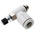SMC AS-FM Series Threaded Speed Controller, M5 x 0.8 Male Inlet Port x M5 x 0.8 Male Outlet Port x 6mm Tube Outlet Port