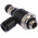 Legris 7060 Series Threaded Exhaust Regulator, G 1/8 Male Inlet Port x 6mm Tube Outlet Port