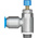 Festo GRLA Series Tube Exhaust Valve, 10mm Tube Inlet Port x G 1/4 Outlet Port, 534340