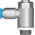 Festo GRLA Series Tube Exhaust Valve, 6mm Tube Inlet Port x G 1/4 Outlet Port, 193146