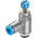 Festo GRLA Series Tube Exhaust Valve, 6mm Tube Inlet Port x G 1/4 Outlet Port, 534338