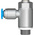 Festo GRLA Series Tube Exhaust Valve, 4mm Tube Inlet Port x G 1/8 Outlet Port, 193143