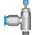 Festo GRLA Series Tube Exhaust Valve, 8mm Tube Inlet Port x G 1/4 Outlet Port, 534337