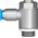 Festo GRLA Series Tube Exhaust Valve, 8mm Tube Inlet Port x G 3/8 Outlet Port, 193150