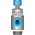 Festo GRLA Series Tube Exhaust Valve, 8mm Tube Inlet Port x G 3/8 Outlet Port, 534342