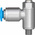 Festo GRLA Series Tube Exhaust Valve, 4mm Tube Inlet Port x M5 Male Outlet Port x 4mm Tube Outlet Port, 193138