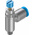 Festo GRLA Series Tube Exhaust Valve, 4mm Tube Inlet Port x M5 Male Outlet Port x 4mm Tube Outlet Port, 197577