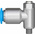 Festo GRLZ Series Tube Flow Regulator, 6mm Tube Inlet Port x M5 Male Outlet Port, 193155