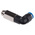 Festo QS Series Elbow Threaded Adaptor, G 1/8 Male to Push In 6 mm, Threaded-to-Tube Connection Style, 186128