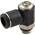 RS PRO Threaded Flow Regulator x Push In 8 mm Tube Outlet Port