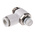 SMC AS Series Threaded Flow Regulator x 8mm Tube Outlet Port