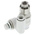 SMC ASP Series Threaded Flow Regulator, R 3/8 Male Inlet Port x 8mm Tube Outlet Port