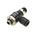 Legris 7060 Series Threaded Exhaust Regulator, G 1/8 Male Inlet Port x 8mm Tube Outlet Port