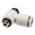 SMC AS Series Threaded Speed Controller, 4mm Tube Inlet Port x 4mm Tube Outlet Port