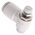SMC AS Series Threaded Speed Controller, R 1/8 Male Inlet Port x R 1/8 Male Outlet Port x 8mm Tube Outlet Port