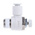 SMC AS Series Threaded Speed Controller, R 1/4 Male Inlet Port x R 1/4 Male Outlet Port x 6mm Tube Outlet Port