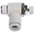 SMC AS Series Threaded Speed Controller, R 1/8 Male Inlet Port x R 1/8 Male Outlet Port x 6mm Tube Outlet Port