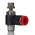 Norgren Pneutic C Series Threaded Flow Controller, 6mm Tube Inlet Port x R 1/8 Outlet Port x 6mm Tube Outlet Port, C0TA0