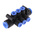 6 Outlet Ports PBT Pneumatic Manifold Tube-to-Tube Fitting, Push In 6 mm